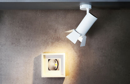Deko-Light Lucea 20 CCT, Tilt, 20 W, DIM, 3000/4000 K, Schwarz