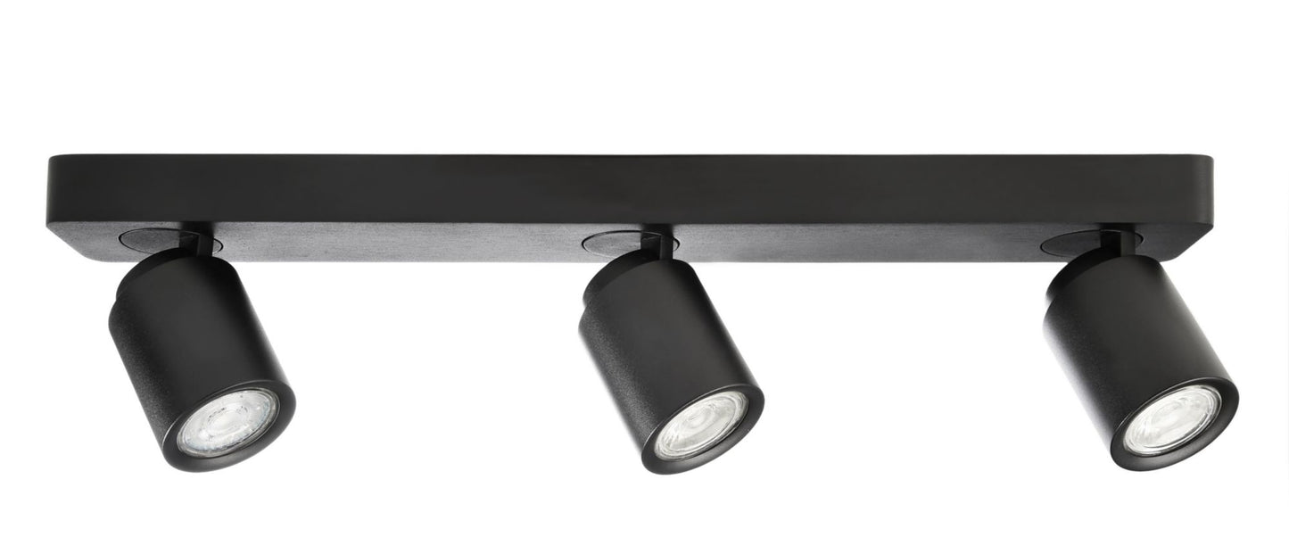 Deko-Light Librae Linear III, 3x max. 50 W GU10, Schwarz