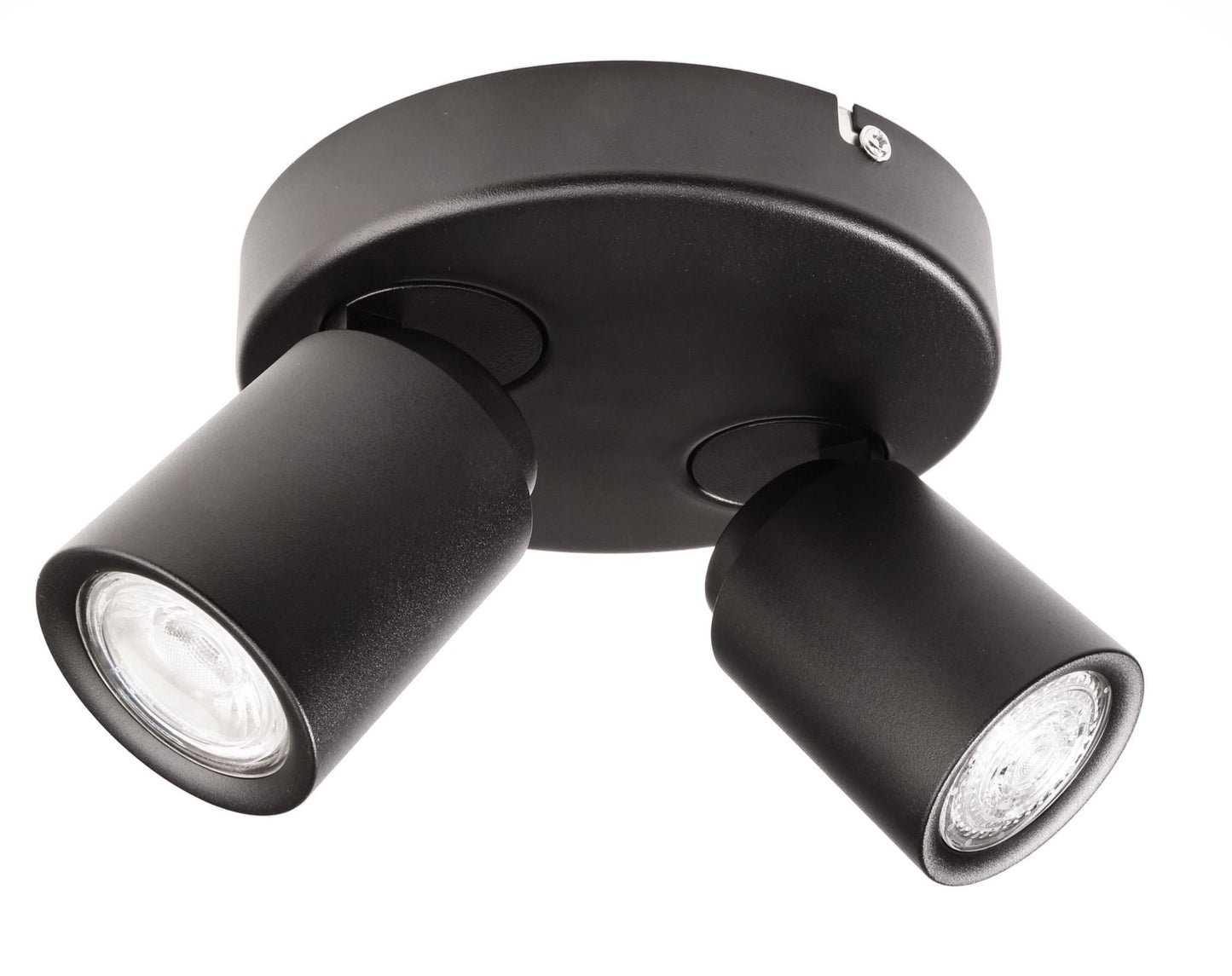 Deko-Light Librae Round II, 2x max. 50 W GU10, Schwarz