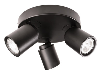 Deko-Light Librae Round III, 3x max. 50 W GU10, Schwarz