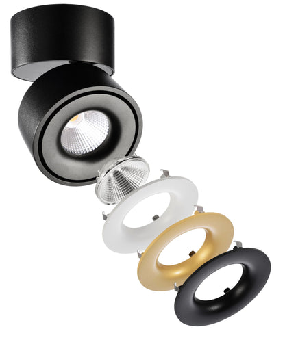 Deko-Light Uni 2 Max Tilt, 32 W, DIM, 3000 K, Schwarz