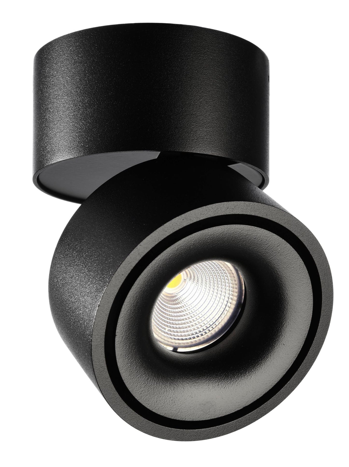 Deko-Light Uni 2 Tilt, 12 W, DIM, 3000 K, Schwarz