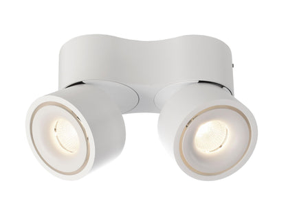 Deko-Light Uni 2 Mini Double, Tilt, 21 W, DIM, 2700 K, Weiß