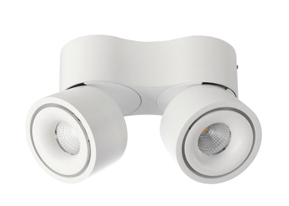 Deko-Light Uni 2 Mini Double, Tilt, 21 W, DIM, 2700 K, Weiß