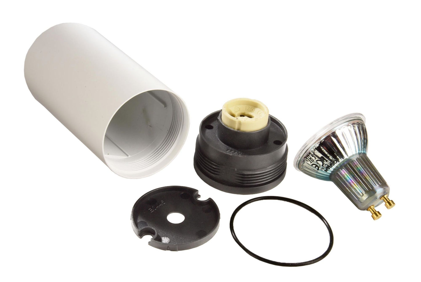 Deko-Light Can IP20, 1x 7,5 W GU10, Weiß