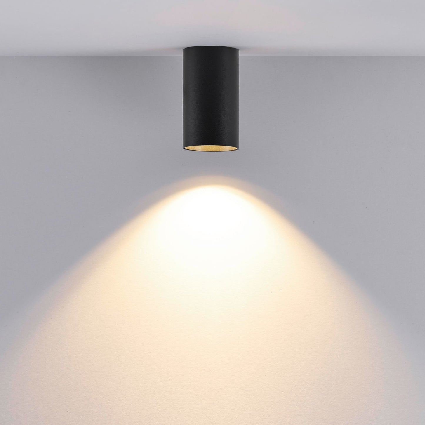 Deko-Light Can IP20, 1x 7,5 W GU10, Schwarz