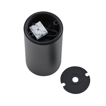 Deko-Light Can IP44, 1x 7,5 W GU10, Schwarz