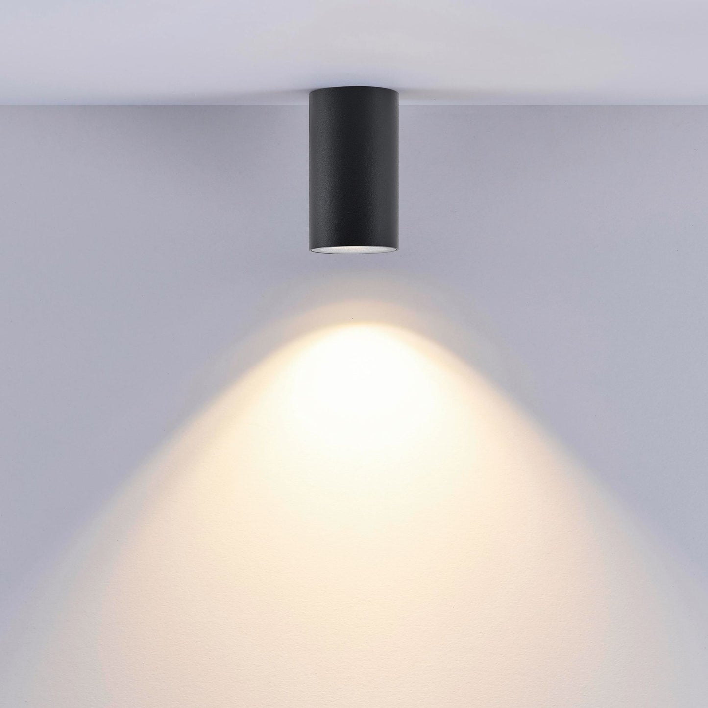 Deko-Light Can IP44, 1x 7,5 W GU10, Schwarz