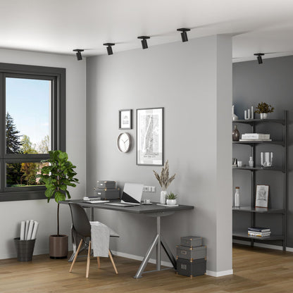 Deko-Light Can Tilt Square, 1x 7,5 W GU10, Schwarz