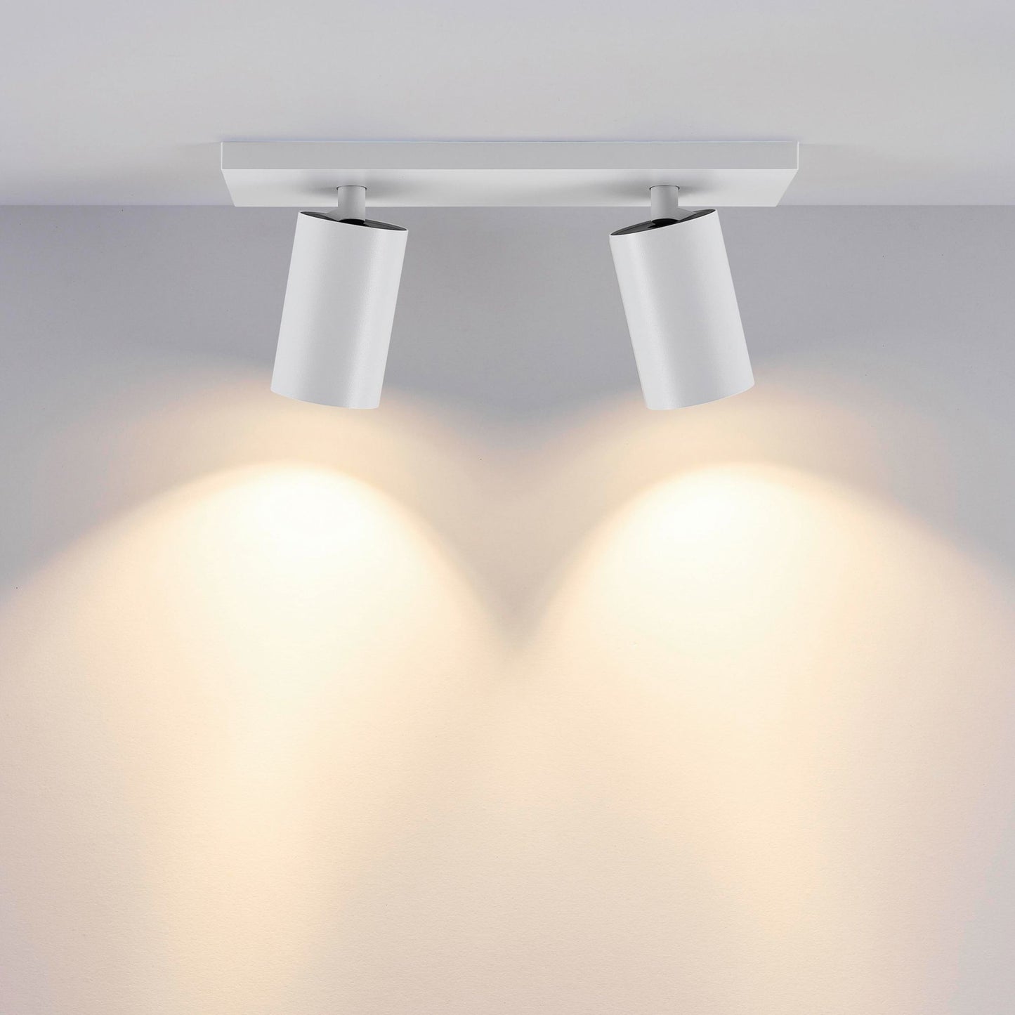 Deko-Light Can Tilt Square, 2x 7,5 W GU10, Weiß
