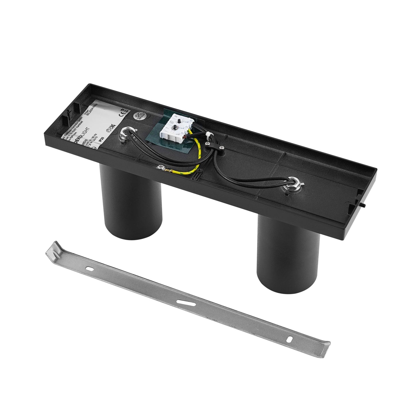 Deko-Light Can Tilt Square, 2x 7,5 W GU10, Schwarz
