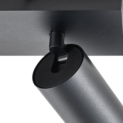 Deko-Light Can Tilt Square, 2x 7,5 W GU10, Schwarz