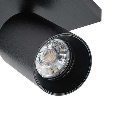 Deko-Light Can Tilt Square, 2x 7,5 W GU10, Schwarz
