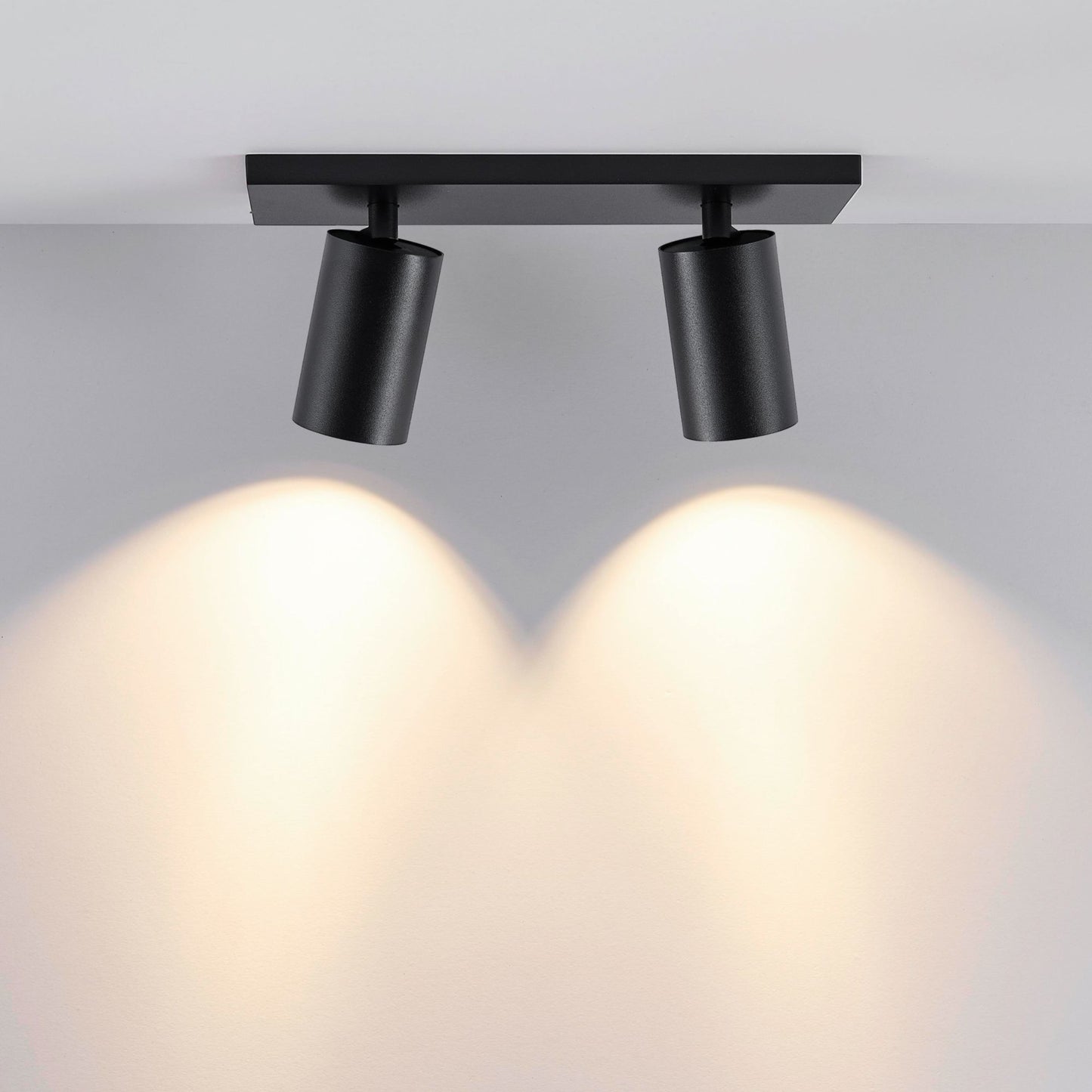 Deko-Light Can Tilt Square, 2x 7,5 W GU10, Schwarz