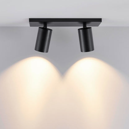 Deko-Light Can Tilt Square, 2x 7,5 W GU10, Schwarz