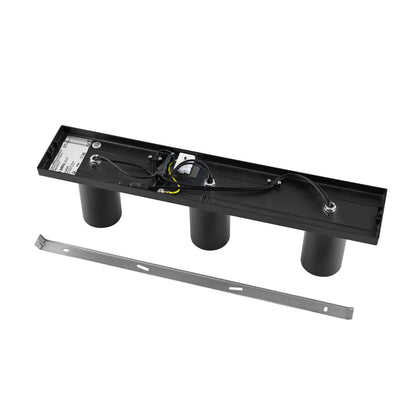 Deko-Light Can Tilt Square, 3x 7,5 W GU10, Schwarz