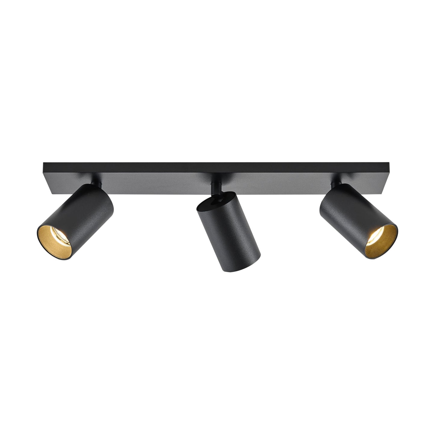 Deko-Light Can Tilt Square, 3x 7,5 W GU10, Schwarz