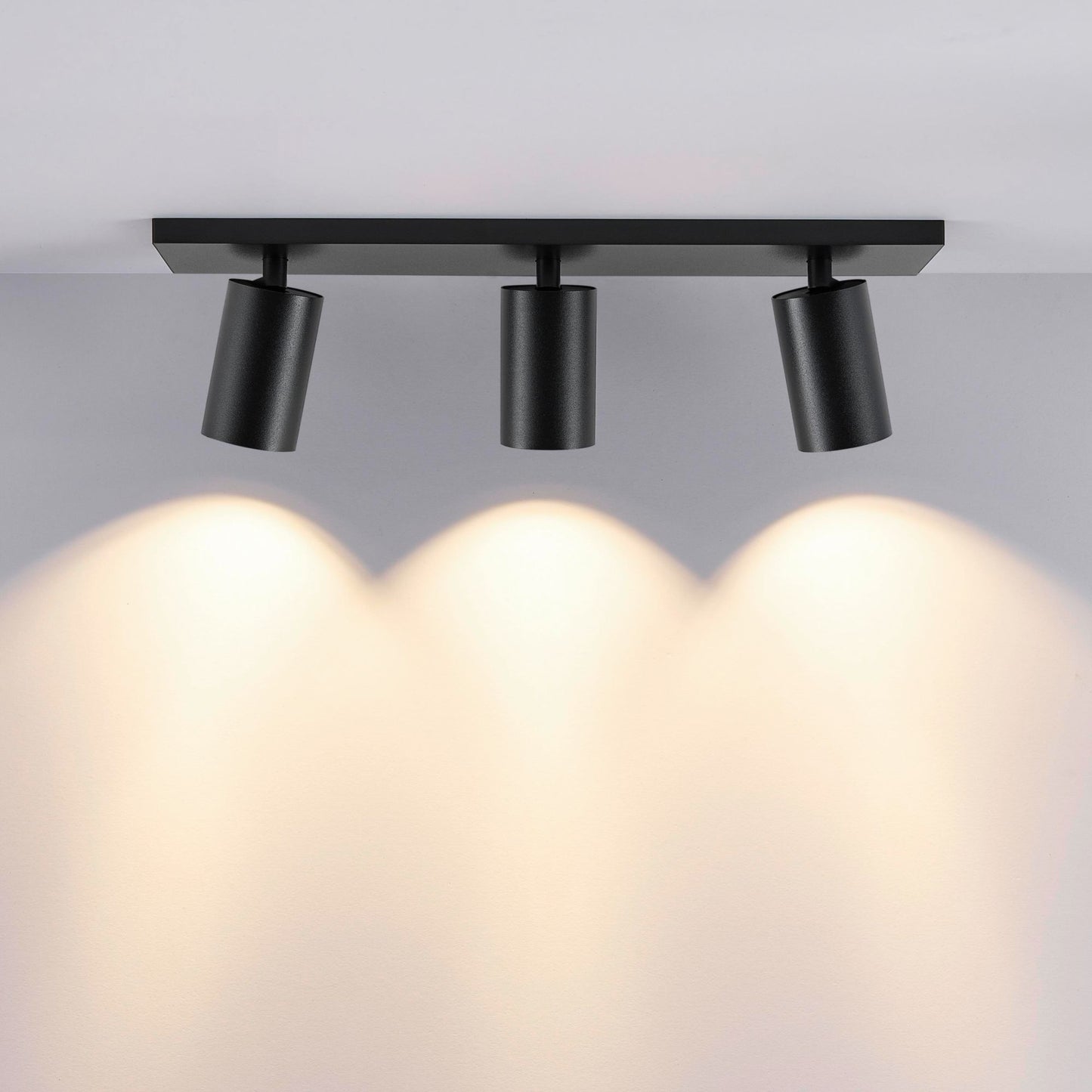 Deko-Light Can Tilt Square, 3x 7,5 W GU10, Schwarz