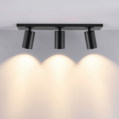Deko-Light Can Tilt Square, 3x 7,5 W GU10, Schwarz