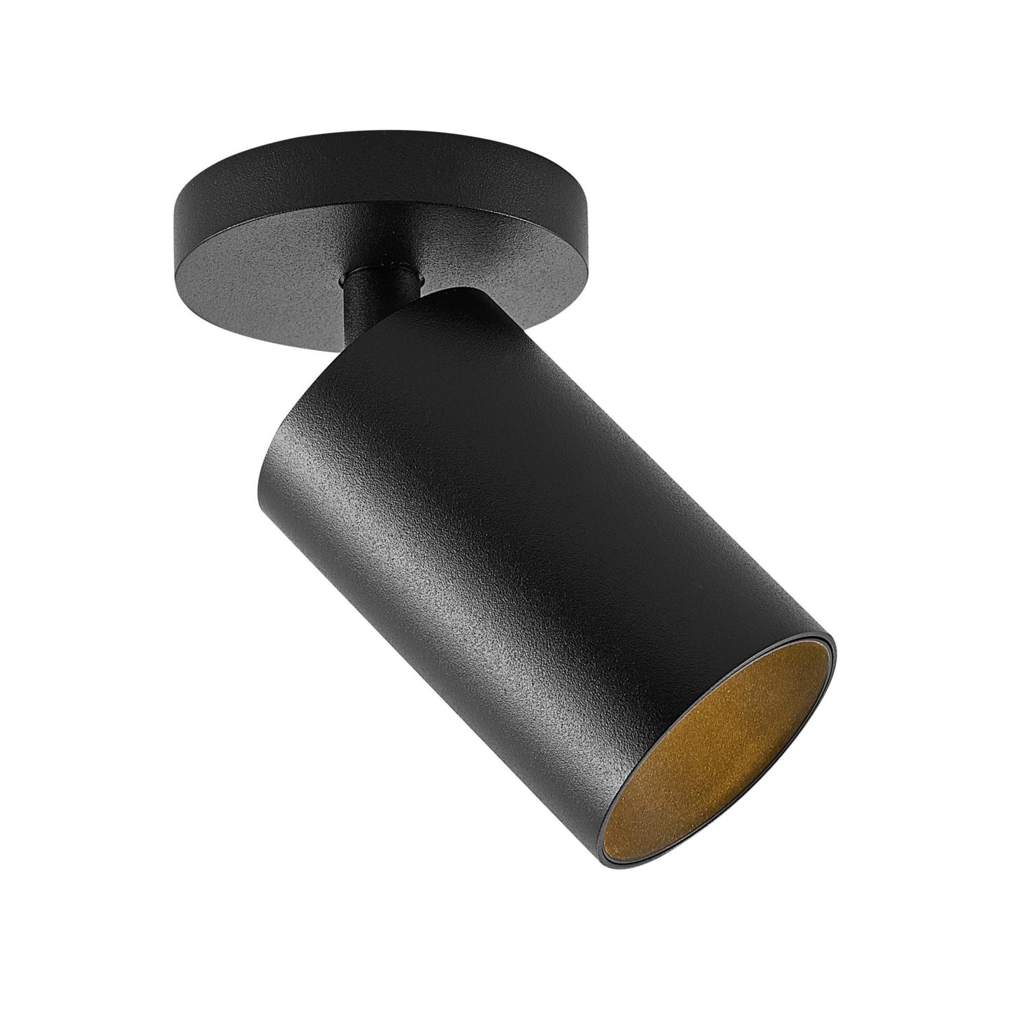 Deko-Light Can Tilt Round, 1x 7,5 W GU10, Schwarz