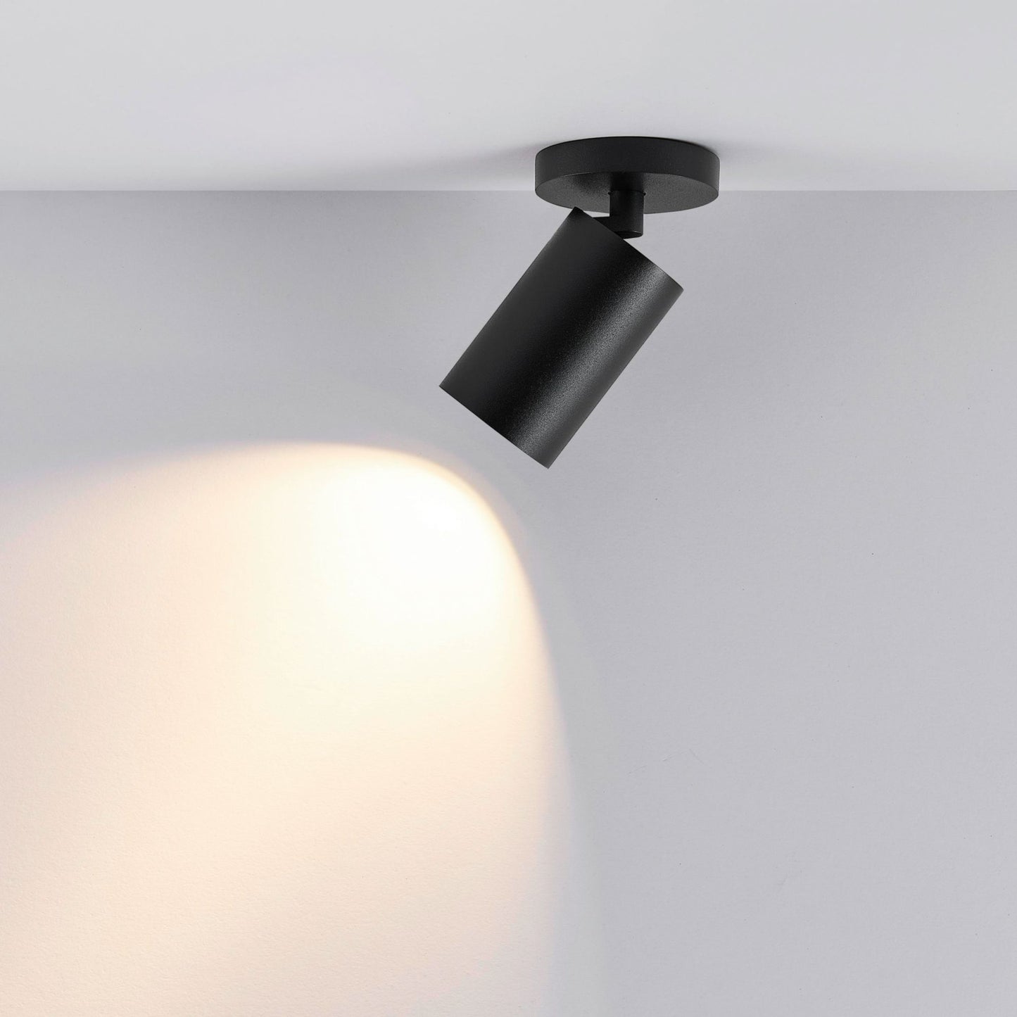 Deko-Light Can Tilt Round, 1x 7,5 W GU10, Schwarz