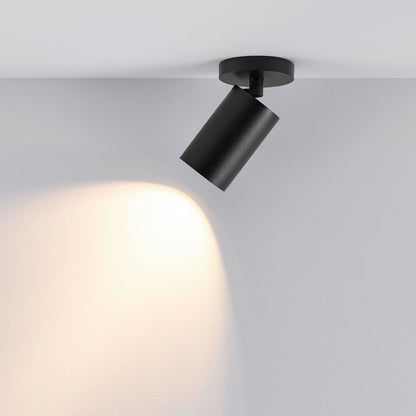 Deko-Light Can Tilt Round, 1x 7,5 W GU10, Schwarz