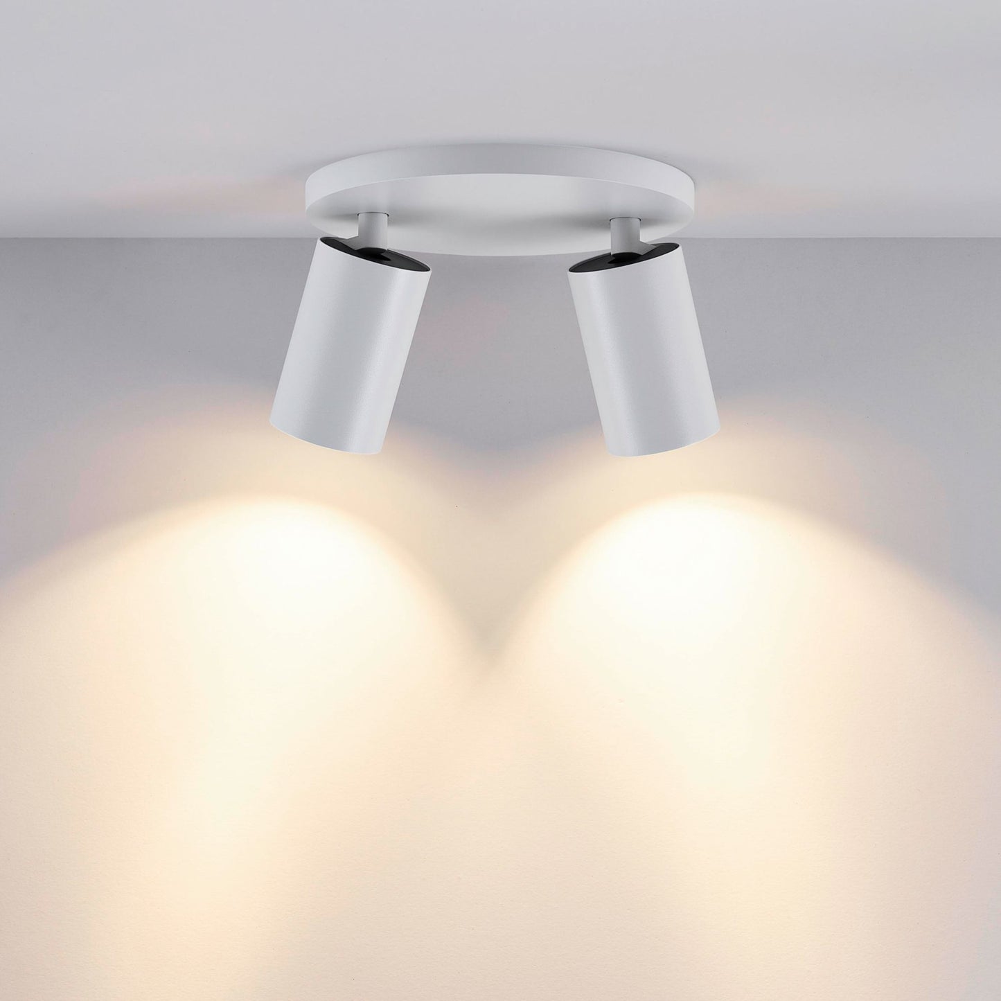 Deko-Light Can Tilt Round, 2x 7,5 W GU10, Weiß