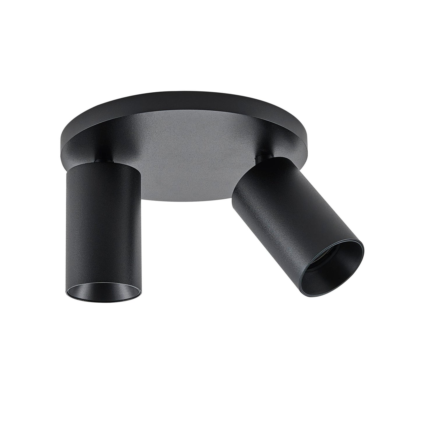 Deko-Light Can Tilt Round, 2x 7,5 W GU10, Schwarz
