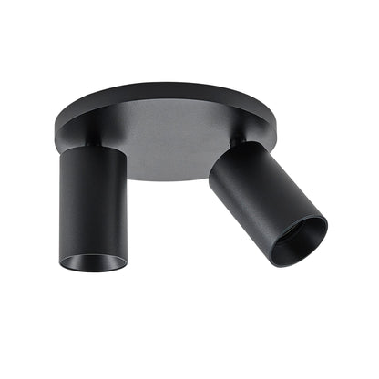 Deko-Light Can Tilt Round, 2x 7,5 W GU10, Schwarz