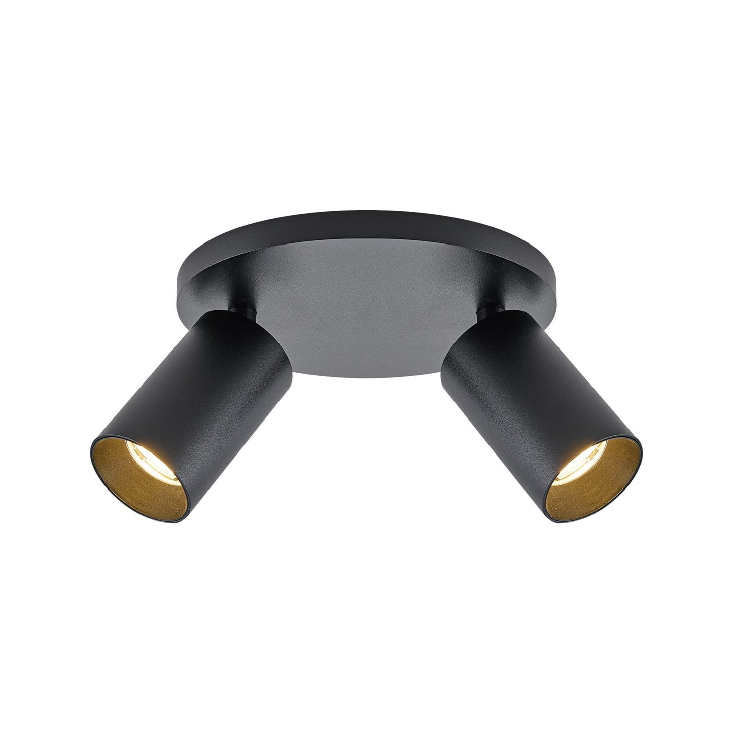 Deko-Light Can Tilt Round, 2x 7,5 W GU10, Schwarz