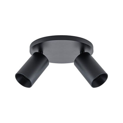 Deko-Light Can Tilt Round, 2x 7,5 W GU10, Schwarz