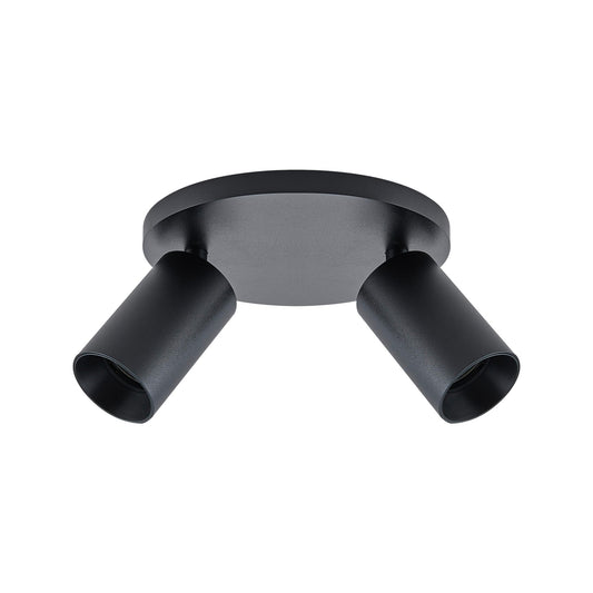 Deko-Light Can Tilt Round, 2x 7,5 W GU10, Schwarz