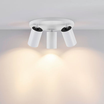 Deko-Light Can Tilt Round, 3x 7,5 W GU10, Weiß