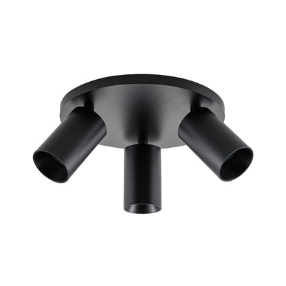 Deko-Light Can Tilt Round, 3x 7,5 W GU10, Schwarz