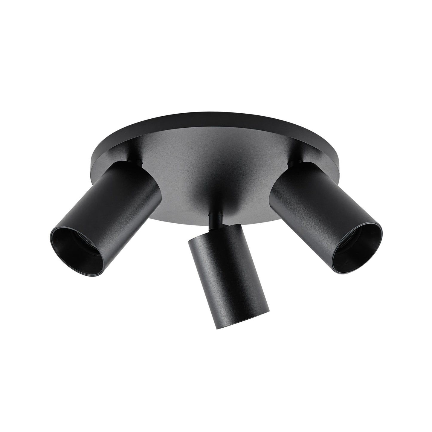 Deko-Light Can Tilt Round, 3x 7,5 W GU10, Schwarz