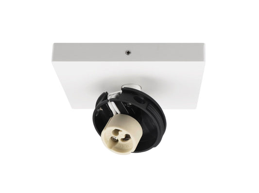 Deko-Light Can Tilt Square Base, 1x 7,5 W GU10, Weiß