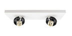 Deko-Light Can Tilt Square Base, 2x 7,5 W GU10, Weiß