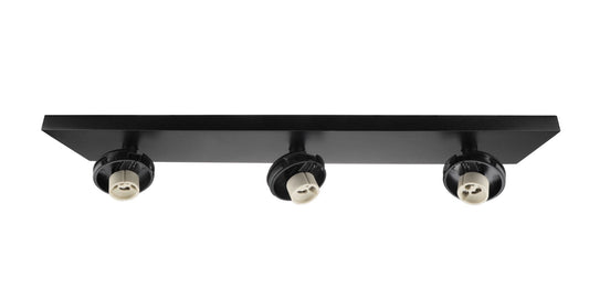 Deko-Light Can Tilt Square Base, 3x 7,5 W GU10, Schwarz