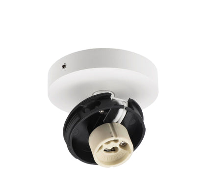 Deko-Light Can Tilt Round Base, 1x 7,5 W GU10, Weiß