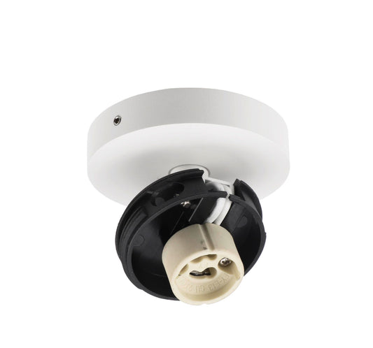 Deko-Light Can Tilt Round Base, 1x 7,5 W GU10, Weiß