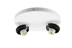 Deko-Light Can Tilt Round Base, 2x 7,5 W GU10, Weiß