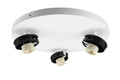 Deko-Light Can Tilt Round Base, 3x 7,5 W GU10, Weiß