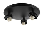 Deko-Light Can Tilt Round Base, 3x 7,5 W GU10, Schwarz