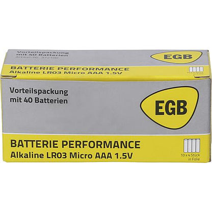 EGB Alkaline-Batterie Micro LR3