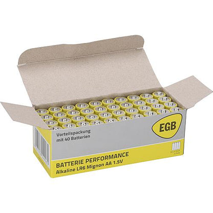 EGB Alkaline-Batterie Mignon-Vorteilspack LR6