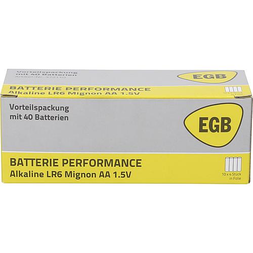 EGB Alkaline-Batterie Mignon-Vorteilspack LR6