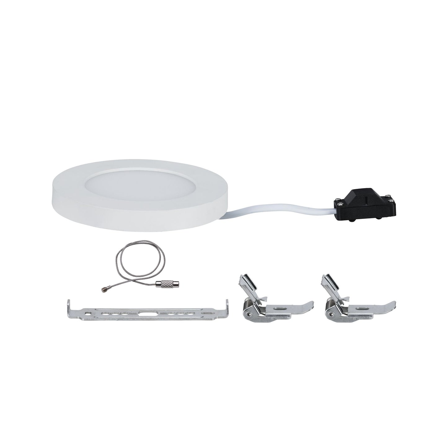 Paulmann LED Einbaupanel Cover-it rund 116mm 6W 3.000K Weiß matt
