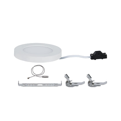 Paulmann LED Einbaupanel Cover-it rund 116mm 6W 3.000K Weiß matt