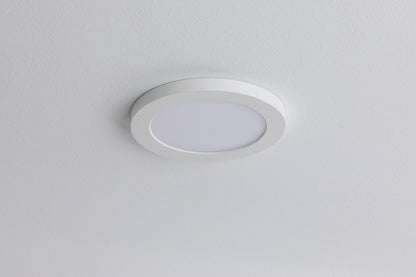 Paulmann LED Einbaupanel Cover-it rund 116mm 6W 3.000K Weiß matt