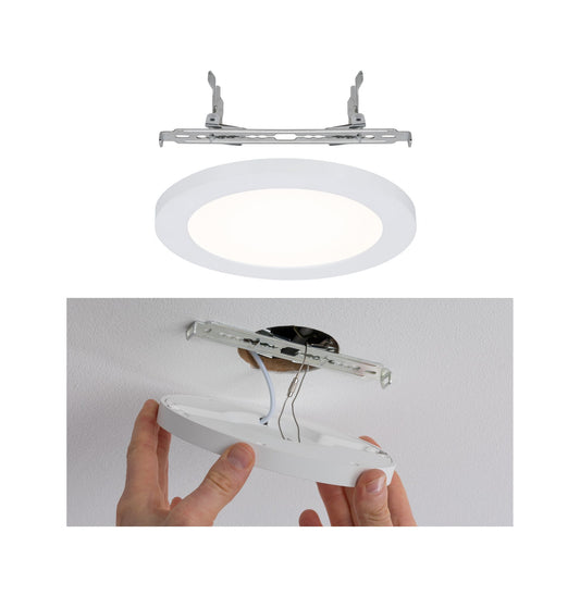 Paulmann LED Einbaupanel Cover-it rund 165mm 12W 3.000K Weiß matt